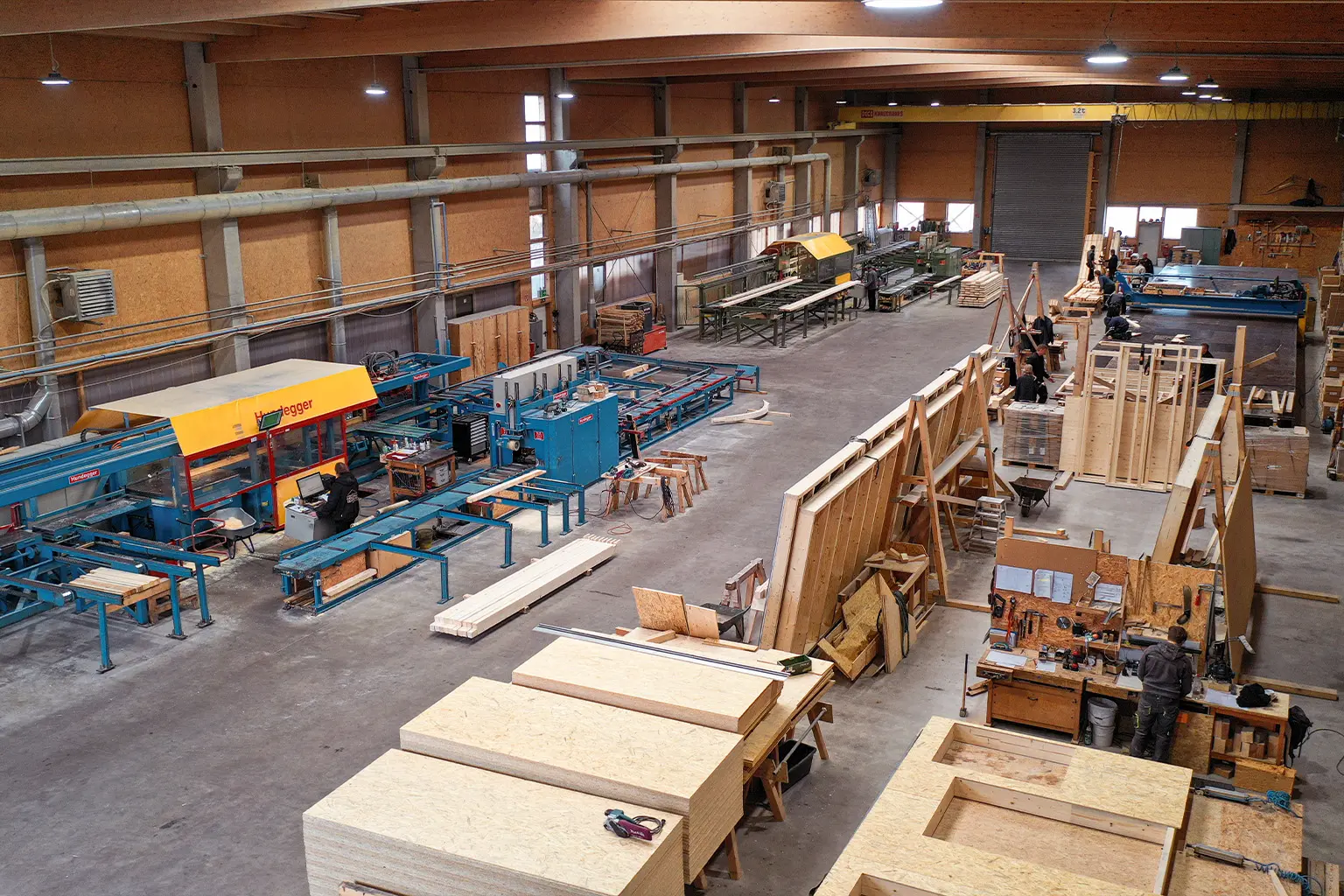 CNC-Abbundanlage Holzbauzentrum