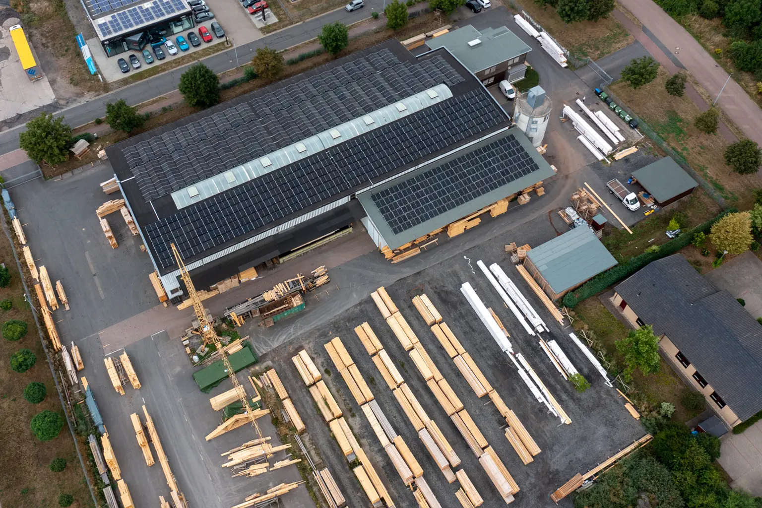 Holzbauzentrum Außenansicht