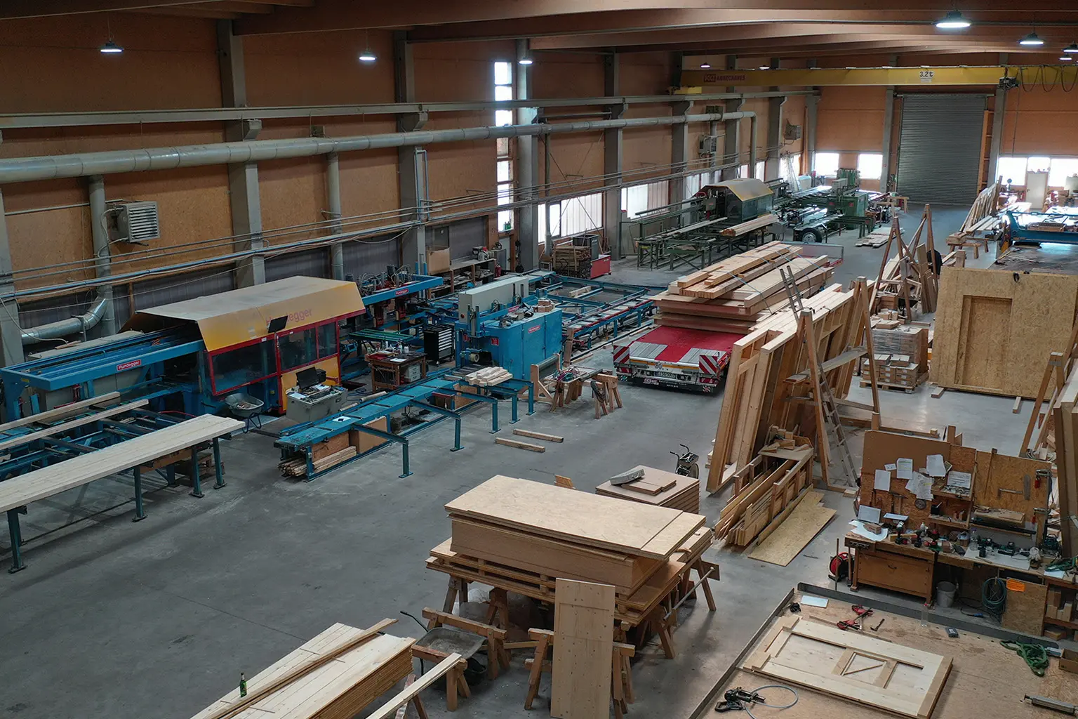 Holzbauzentrum Innen